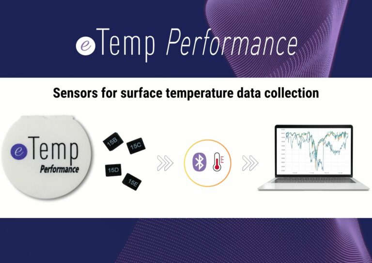 Sensors for surface temperature data collection